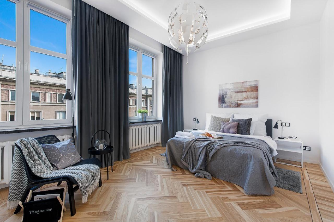 Marszalkowska Center Serviced Apartments Warschau Exterior foto